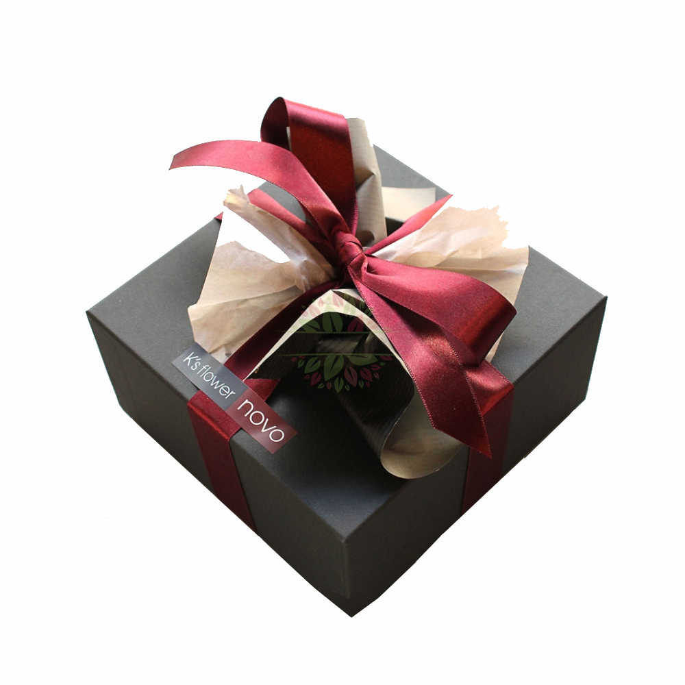 Taille personnalisée de luxe de boîte d'emballage de fleur de rose de cadeau