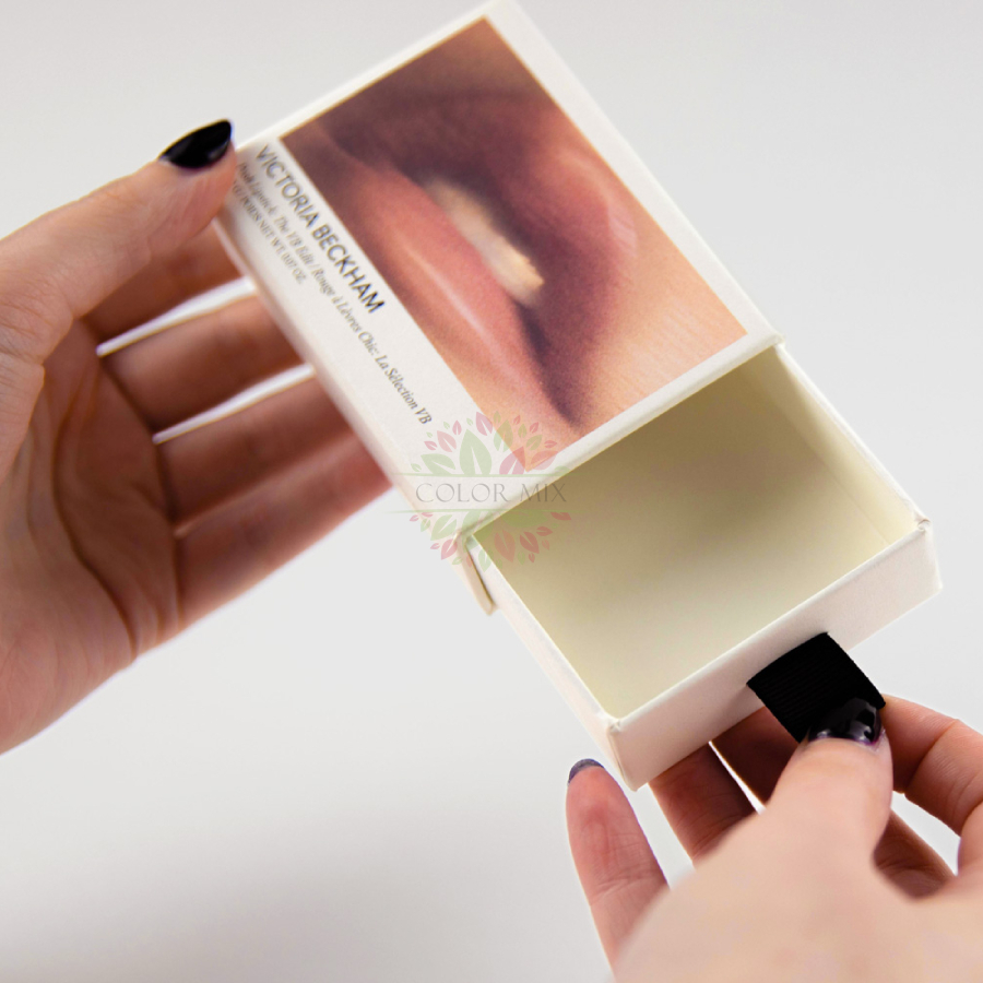 Boîtes en carton personnalisables pour votre rouge à lèvres