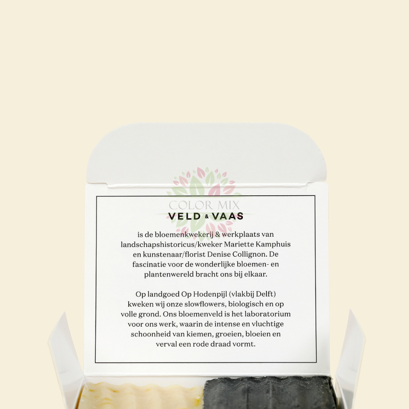 Boîte d'emballage de mini barre de savon de luxe en ivoire